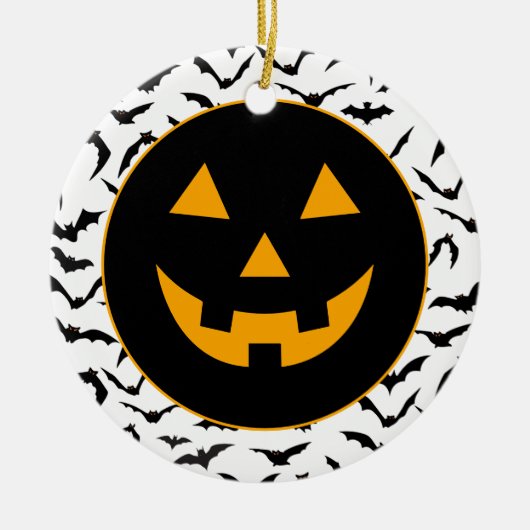 Halloween Keramik Ornament (Vorne)