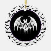 Halloween Keramik Ornament (Vorne)