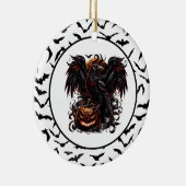 Halloween Keramik Ornament (Rechts)