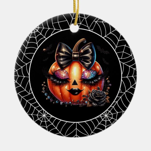 Halloween Keramik Ornament (Vorne)
