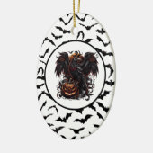 Halloween Keramik Ornament (Links)