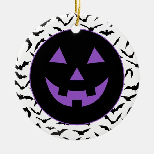 Halloween Keramik Ornament (Vorne)