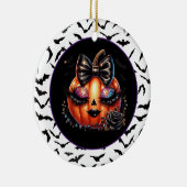 Halloween Keramik Ornament (Rechts)