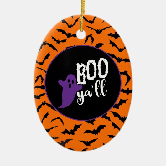Halloween keramik ornament (Vorne)