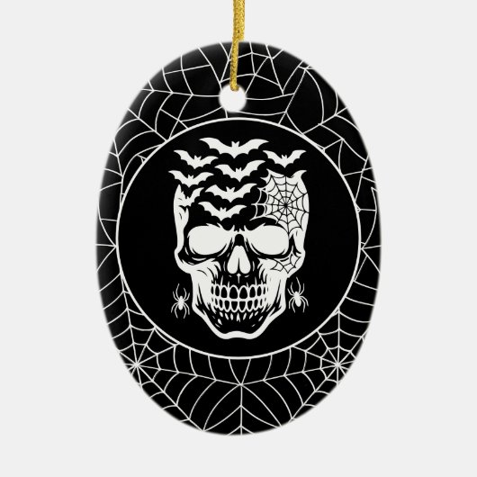 Halloween Keramik Ornament (Vorne)