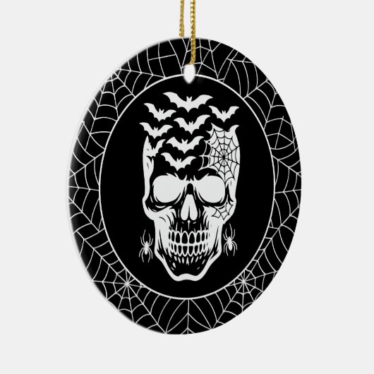 Halloween Keramik Ornament (Rechts)