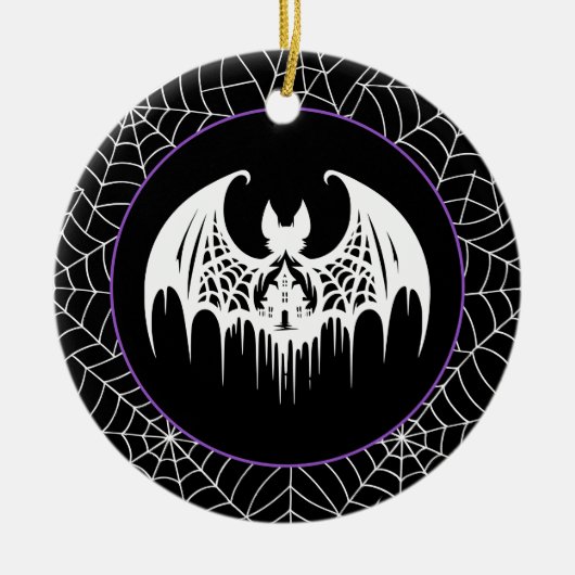 Halloween Keramik Ornament (Vorne)