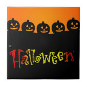 Halloween Keramik Tile Fliese (Vorderseite)