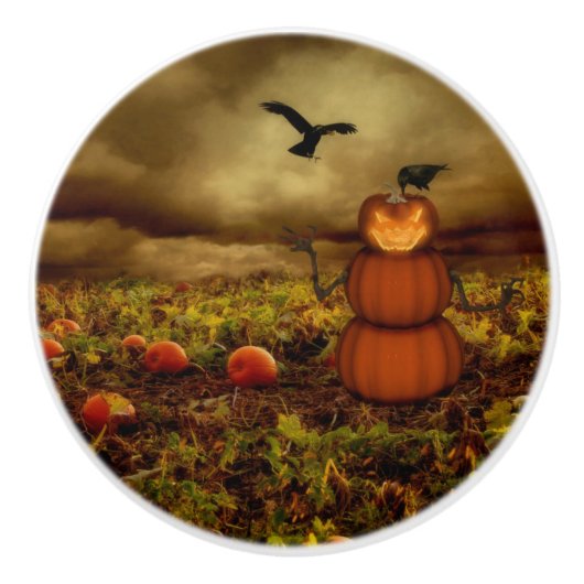 halloween keramikknauf (Vorderseite)