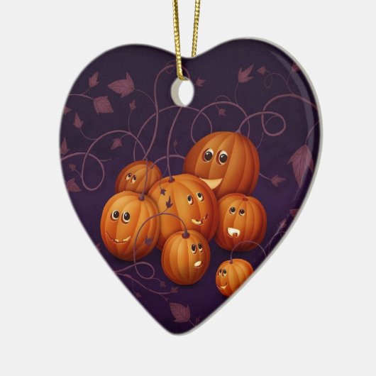 Halloween Keramikornament (Links)