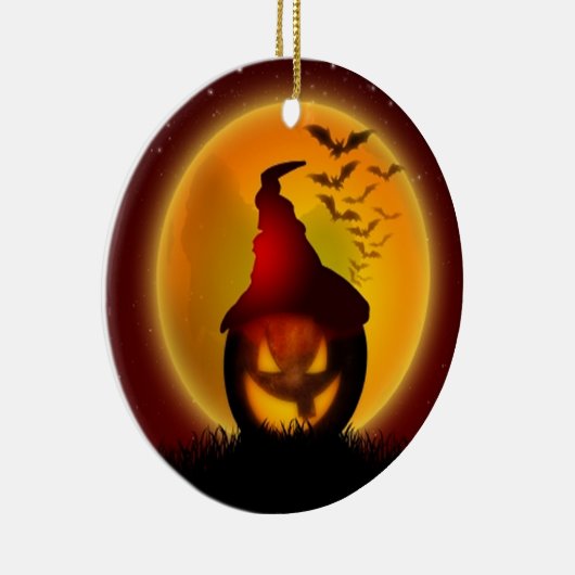 Halloween Keramikornament (Rechts)