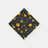 Halloween-Kessel und -Tränke Serviette (Ecke)