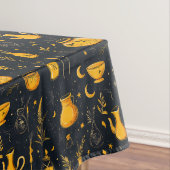 Halloween-Kessel und -Tränke Tischdecke (Beispiel)