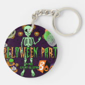 Halloween keychain schlüsselanhänger (Rückseite)