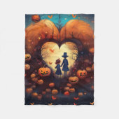 Halloween Kid Friendly Fleecedecke (Vorderseite)