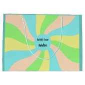 Halloween-Kidnername Lollies Große Geschenktüte (Rückseite)