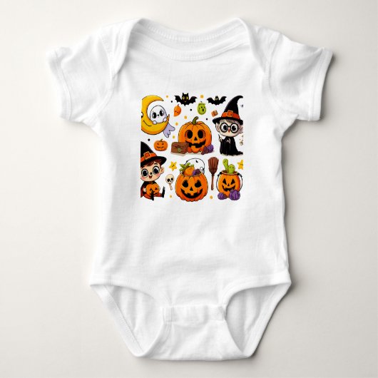 Halloween Kids Baby Baby Strampler (Vorderseite)