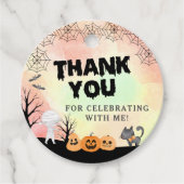 Halloween Kids Costume 1. Geburtstag Party Geschenkanhänger (Vorderseite)