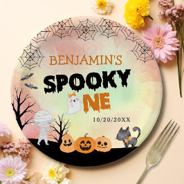 Halloween Kids Costume 1. Geburtstag Party Pappteller