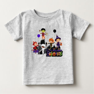 Halloween Kids in Kostümkind Baby T-shirt