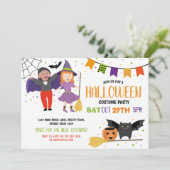 Halloween Kids Kostüm Extravagantes Dress Bats Par Einladung (Stehend Vorderseite)