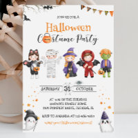 Halloween Kids Party Einladung