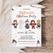 Halloween Kids Party Einladung