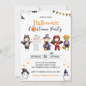 Halloween Kids Party Einladung (Vorderseite)