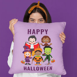 Halloween Kids-Party für Niedliche Kostüme Kissen