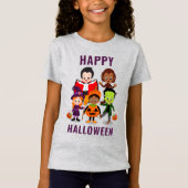 Halloween Kids-Party für Niedliche Kostüme T-Shirt (Vorderseite)