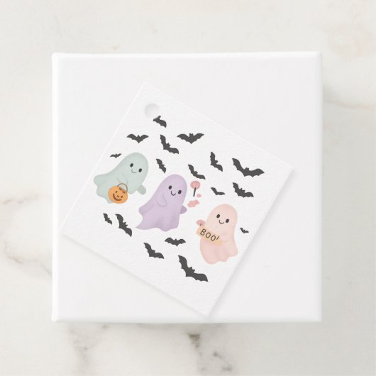 Halloween Kids Trick-or-Leckerei BOO Geschenkanhänger (Beispiel)