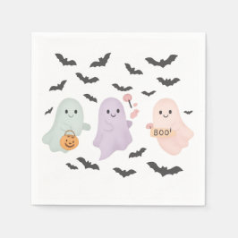 Halloween Kids Trick-or-Leckerei BOO Serviette