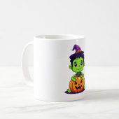 Halloween-Kind Kaffeetasse (Vorderseite Links)