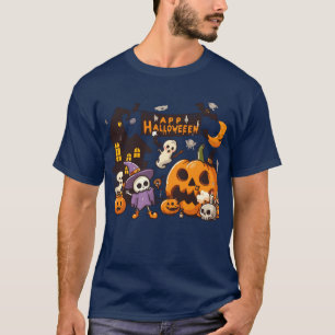 Halloween-Kinder bb liebt lustige T-Shirt