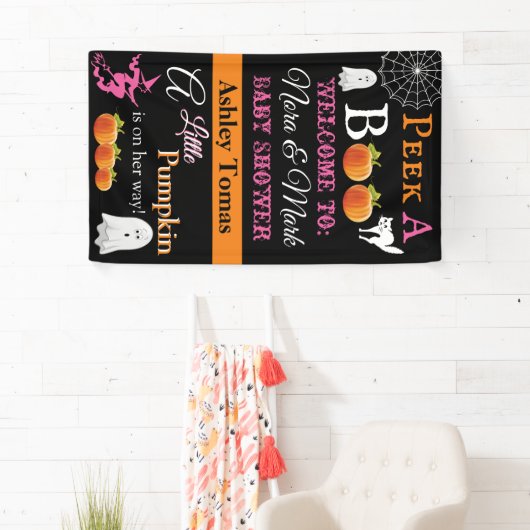 Halloween-Kinderduschbanner Banner (Insitu)
