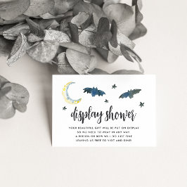 Halloween-Kinderdusche Begleitkarte