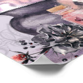 Halloween-Kinderdusche Begrüßungszeichen Poster (Ecke)