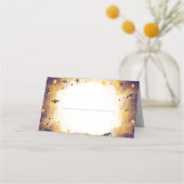 Halloween-Kinderdusche, eine kleine Boo-Babydusche Platzkarte (Vorderseite)