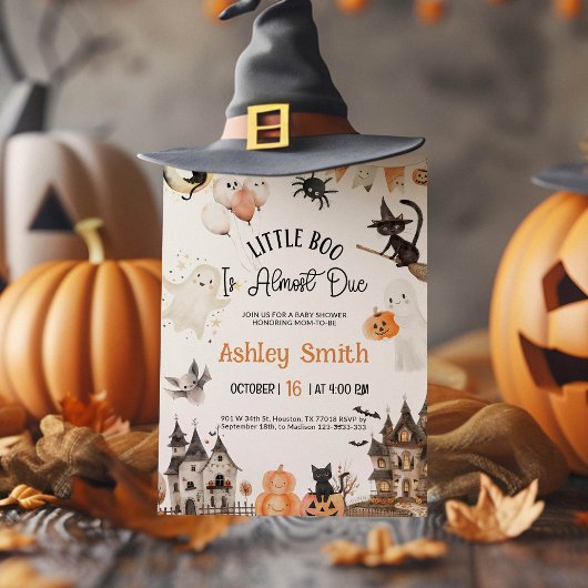 Halloween-Kinderdusche Einladung