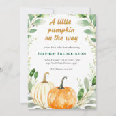 Halloween-Kinderdusche Einladung (Vorderseite)