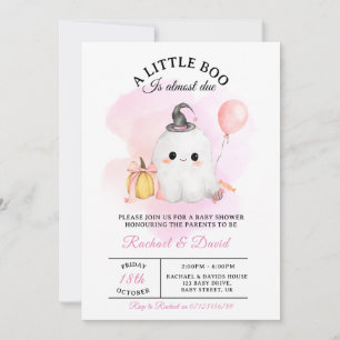 Halloween-Kinderdusche Einladung Niedlich Little