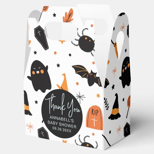 Halloween-Kinderdusche Geschenkschachtel (Geöffnet)