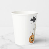 Halloween-Kinderdusche Pappbecher (Rechts)