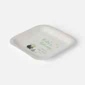 Halloween-Kinderdusche Pappteller (Gewinkelt)