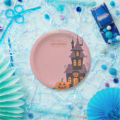 Halloween-Kinderdusche Pappteller (Party)