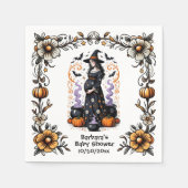 Halloween-Kinderdusche - Triplets brauen Serviette (Vorderseite)