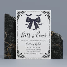 Halloween-Kinderdusche von Fledermäusen und Jungen