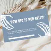 Halloween-Kinderdusche wie groß ist ihre Bauchkart Begleitkarte