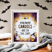 Halloween Kinderdusche Wie viele Kanadier Spielzei Poster