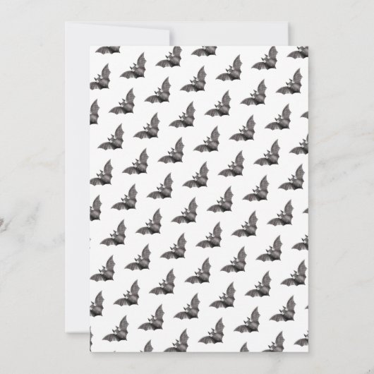 Halloween-Kindergeburtstag Einladung (Rückseite)